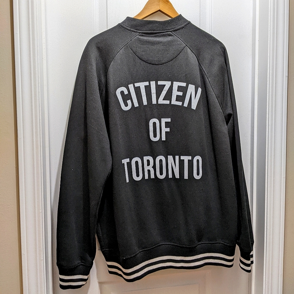 3/$30 Men's Black Sports Varsity jacket